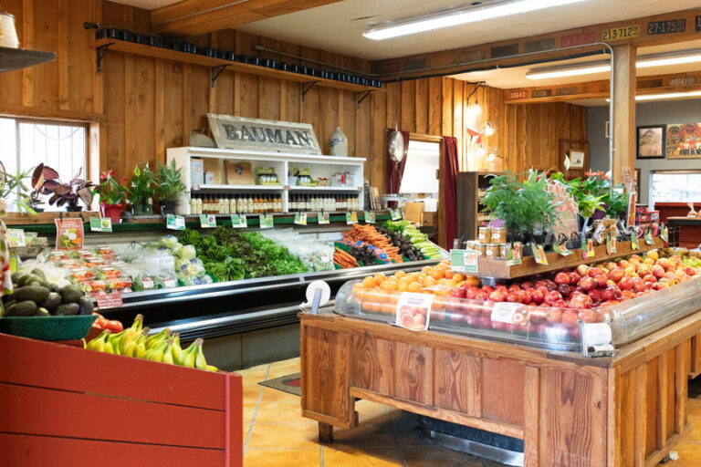 Fresh Fruit & Vegetables at Bauman's Farm & Garden Market Fresh Fruit & Vegetables at Bauman's Farm & Garden Market